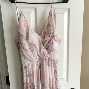 Formal floral maxi dress